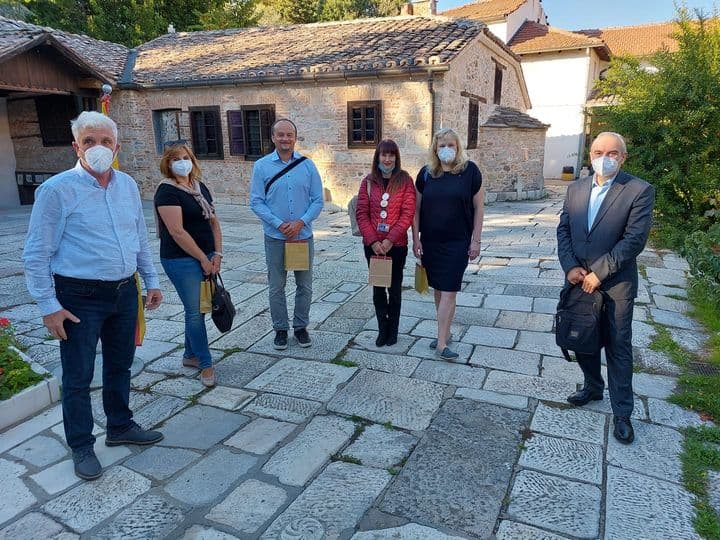 Делегација од Чешка во посета на црковниот комплекс Свети Спас