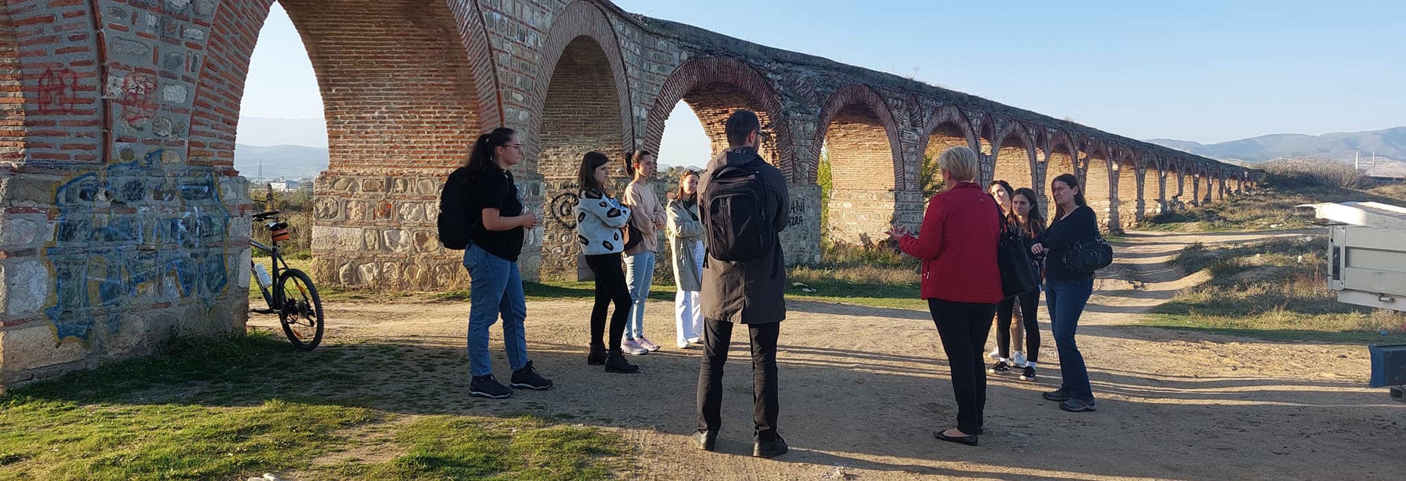 Посета на студенти од Архитектонскиот факултет од Скопје