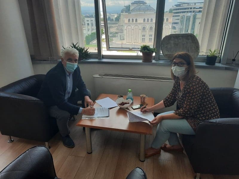 Mеѓуинституционалнa соработкa со Археолошкиот музеј на Република Северна Македонија