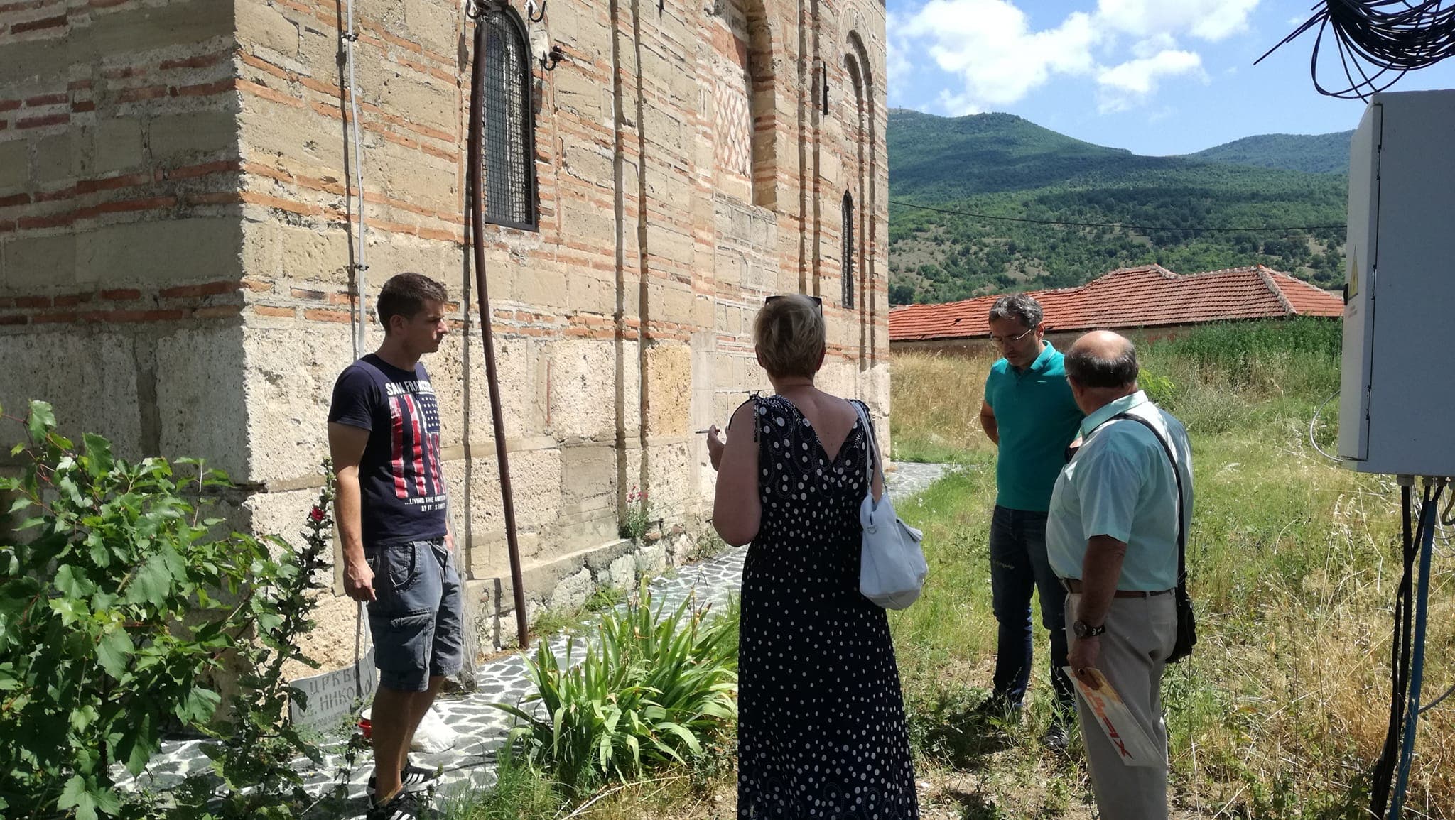 Геомеханички истражувања на црквата Свети Никола во село Љуботен