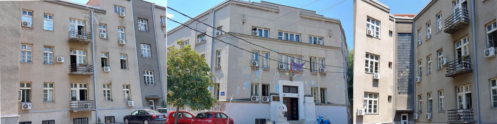 Увид на значајното културно добро Зграда на улица Ѓуро Ѓаковиќ број 61
