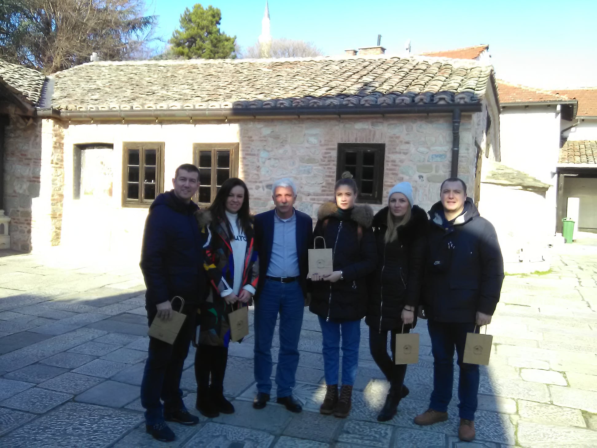 Пристигнаа првите гости во посета на црковниот комплекс Свети Спас во Скопје